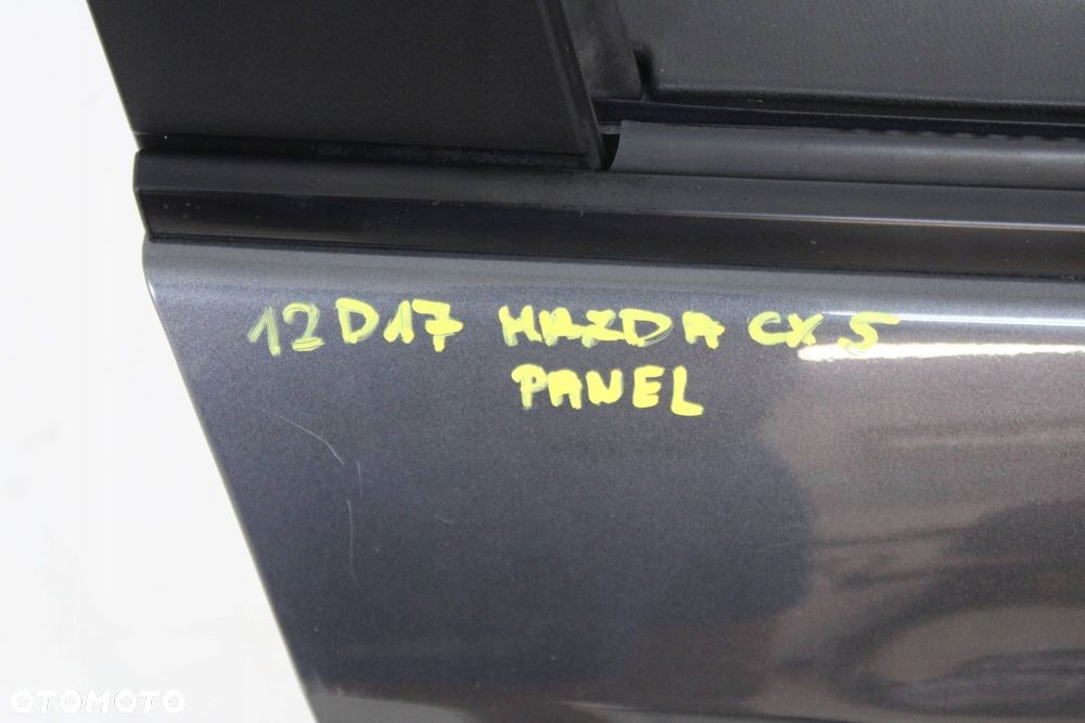 MAZDA CX5 CX-5 I 2012R- DRZWI PRAWY PRAWE PRZÓD PRZEDNIE 42A - KOD LAKIERU - 12