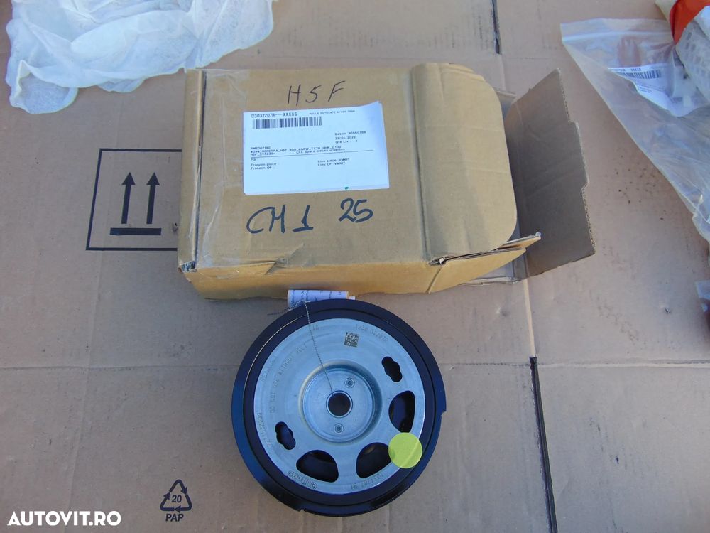 Fulie vibrochen Renault 1.2 Austral Dacia duster cod 123032207r Produs NOU h5f - 4