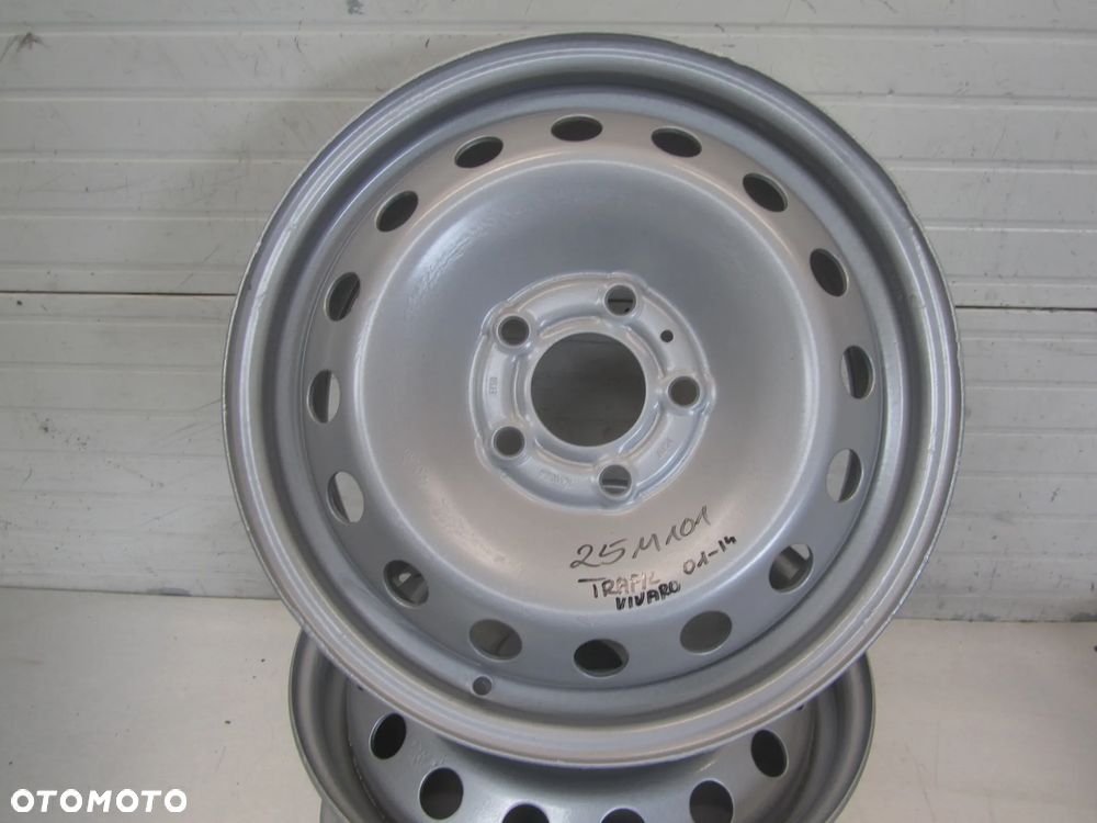 Renault Trafic-Vivaro 01-14 felga stalowa ET 50 12 sztuk - 2