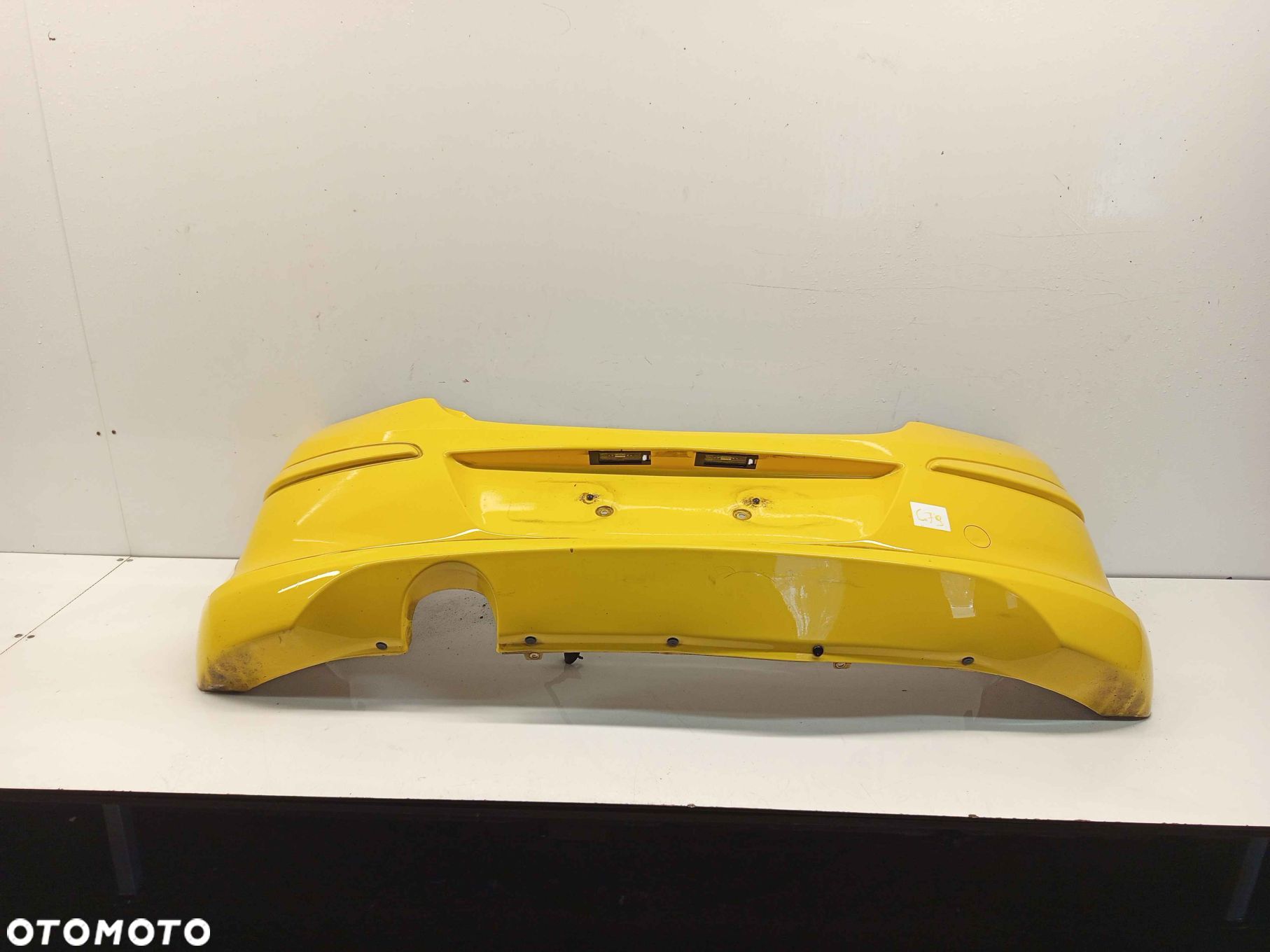 ^ ZDERZAK TYŁ TYLNY DO OPEL CORSA D Z40D ŻÓŁTY 3D 3 DRZWI HB DOKŁADKA ! - 1