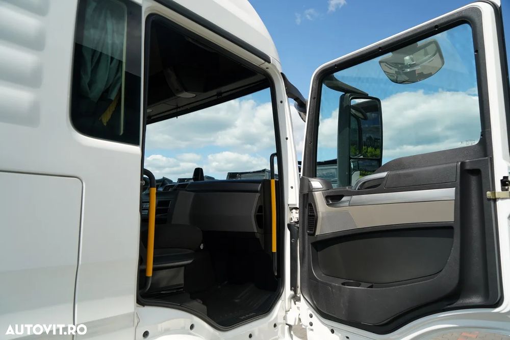 MAN TGS 18.470 / SISTEM HIDRAULIC / I-PARK COOL / RETARDER / CABINĂ JOSĂ / FULL ADR / EURO 6 - 37
