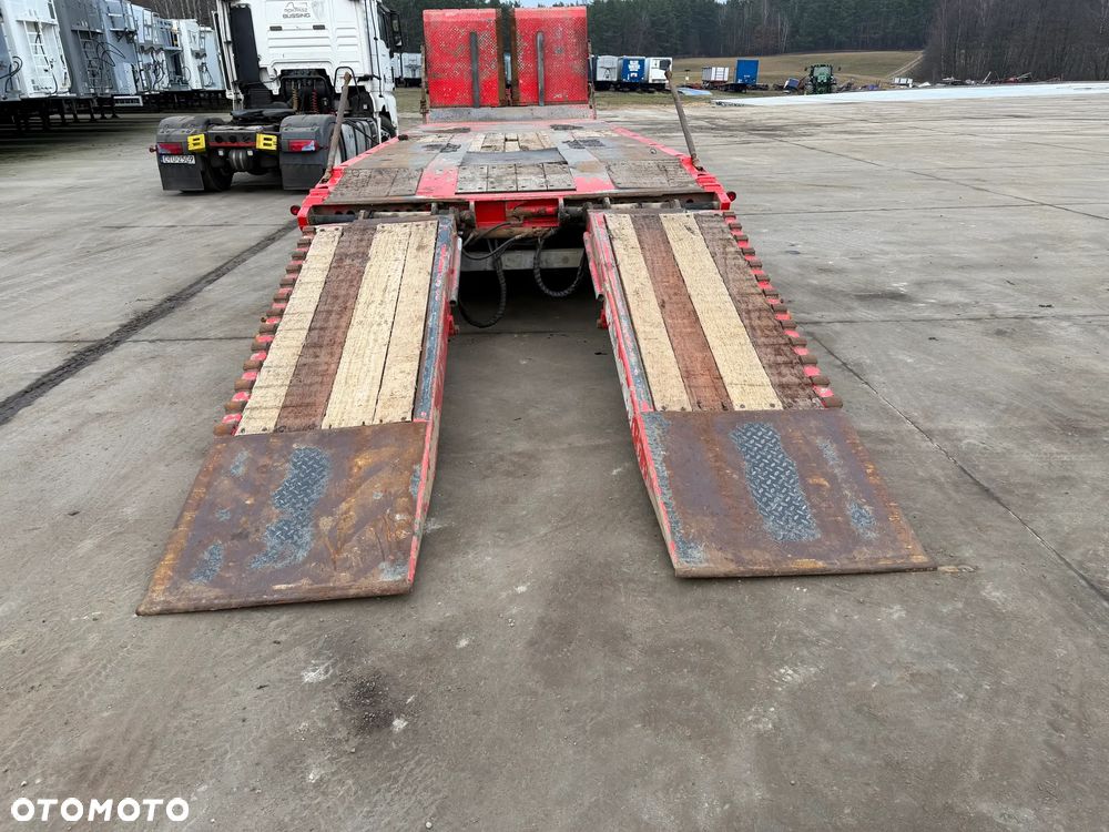 Kel-Berg Przyczepa Niskopodwoziowa 4 osie Najazdy Hydrauliczne 2012 rok - 13