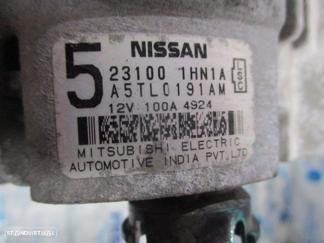 ALTERNADOR 231001HN1A NISSAN MICRA K13 2015 1.2 I - 2