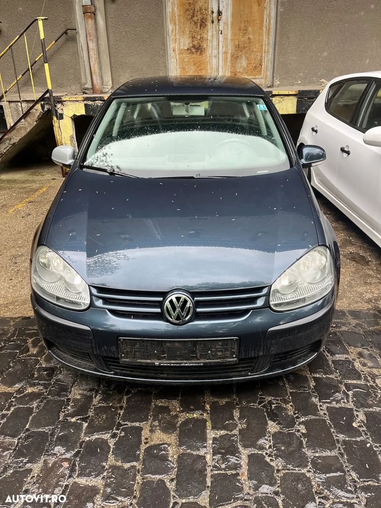 Bara fata completa VW Volkswagen Golf 5 albastru gri 2005 - 5