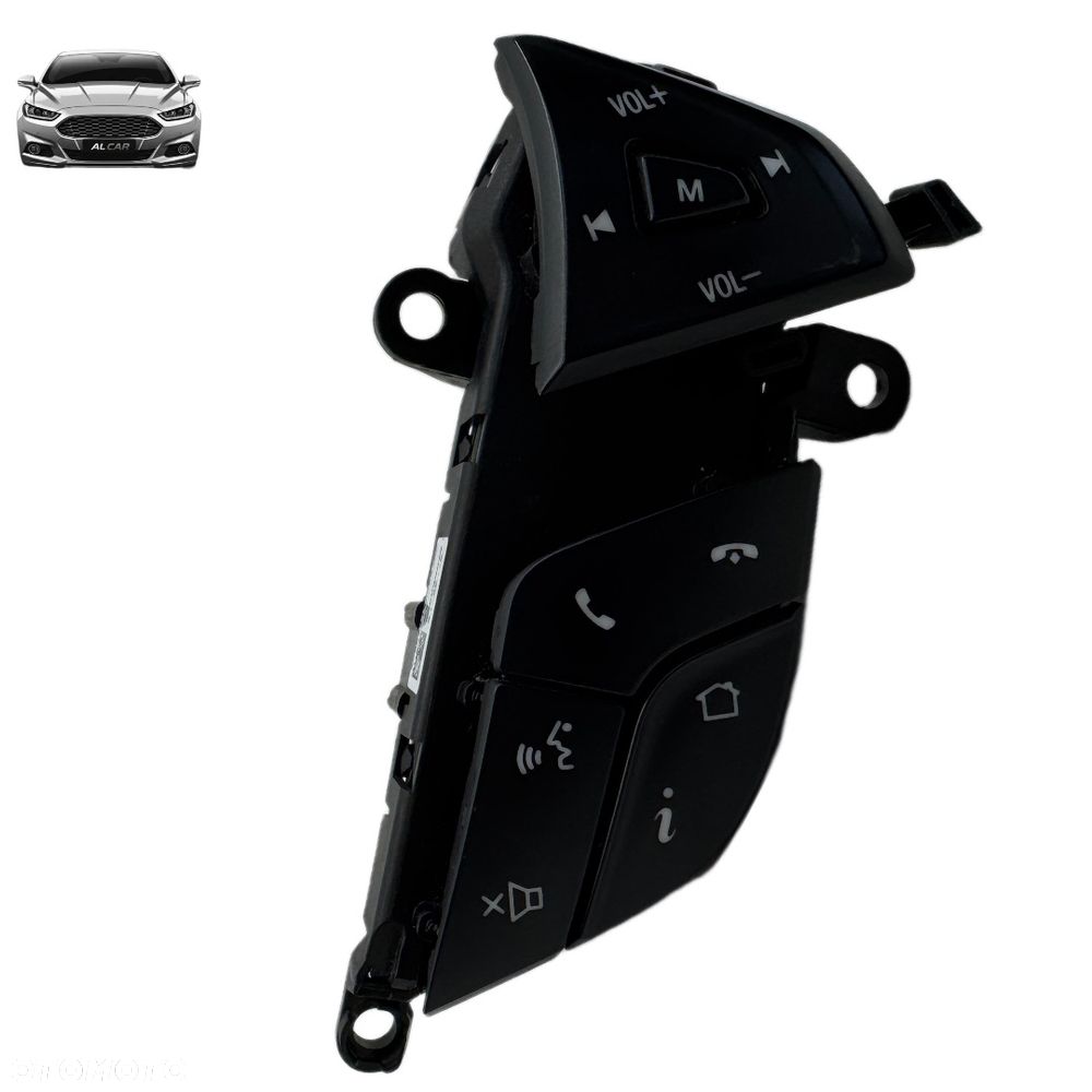 PRZYCISKI STEROWANIA RADIEM NAWIGACJĄ FORD MONDEO MK5 DG9T-9E740-NBW - 1