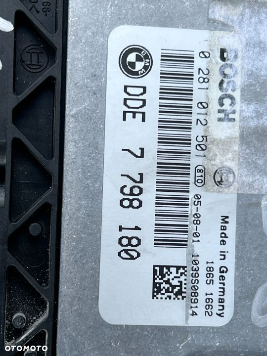 Sterownik komputer silnika Bosch 0281012501 Bmw 2.0d 163km m47n2 manual - 2