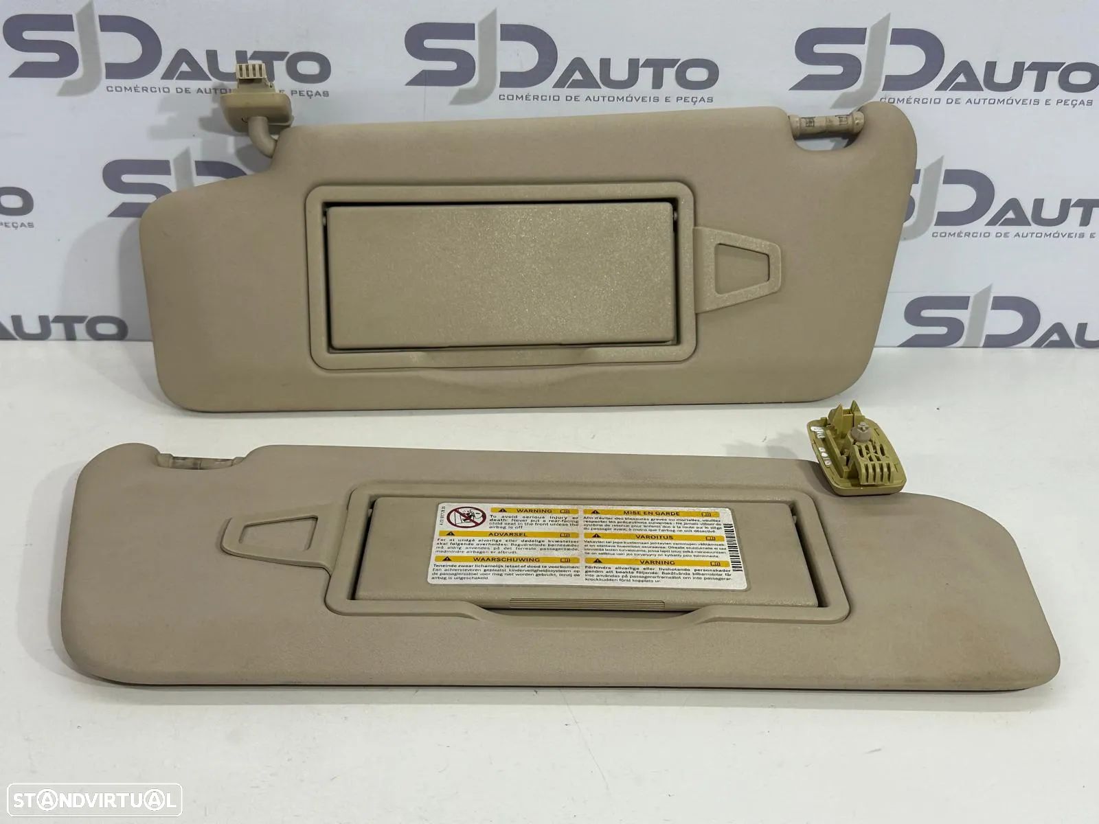 Pala Sol Direita / Esquerda - Mercedes C (W204) - 1