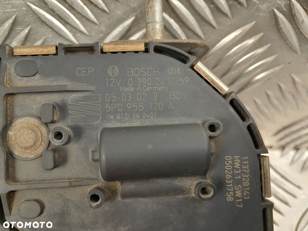 Mechanizm silniczek wycieraczek prawy przedni SEAT Altea Toledo III 04-09r. 5P0955024C - 4
