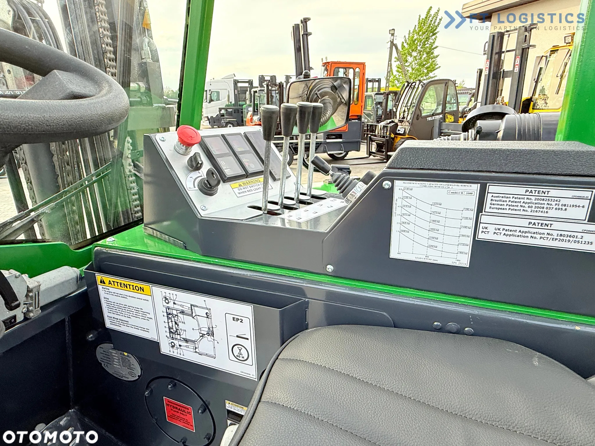 Combilift C3000CB / GAZ / TRIPLEX - 6500MM / WOLNY SKOK / POZYCJONER / PRZESUW BOCZNY / STAN IDEALNY - 17