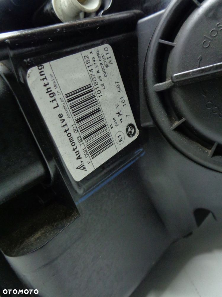 bmw x5 e70 lampa bi xenon lewa nie skrętna kompletna europa 7161587 - 5