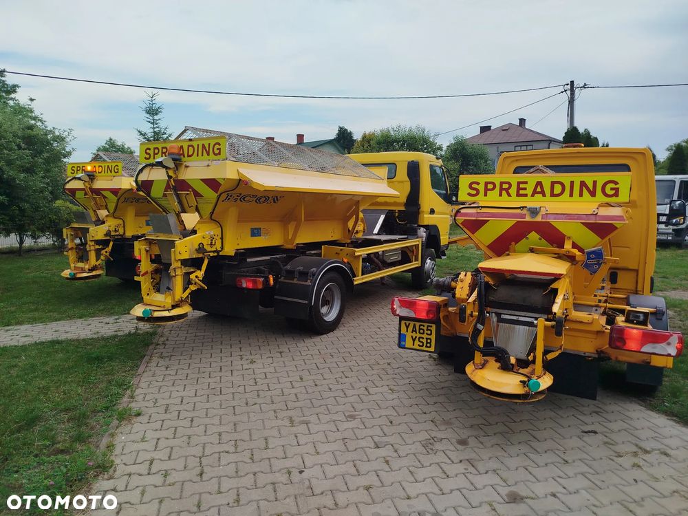 Mitsubishi Canter 6c18 Fuso 4x4 4wd gritter Pługo piaskarka Solarka komunalny 3.0 // 180KM //2016//48 000km// daily unimog Schmidt pfau rexter econ - 7