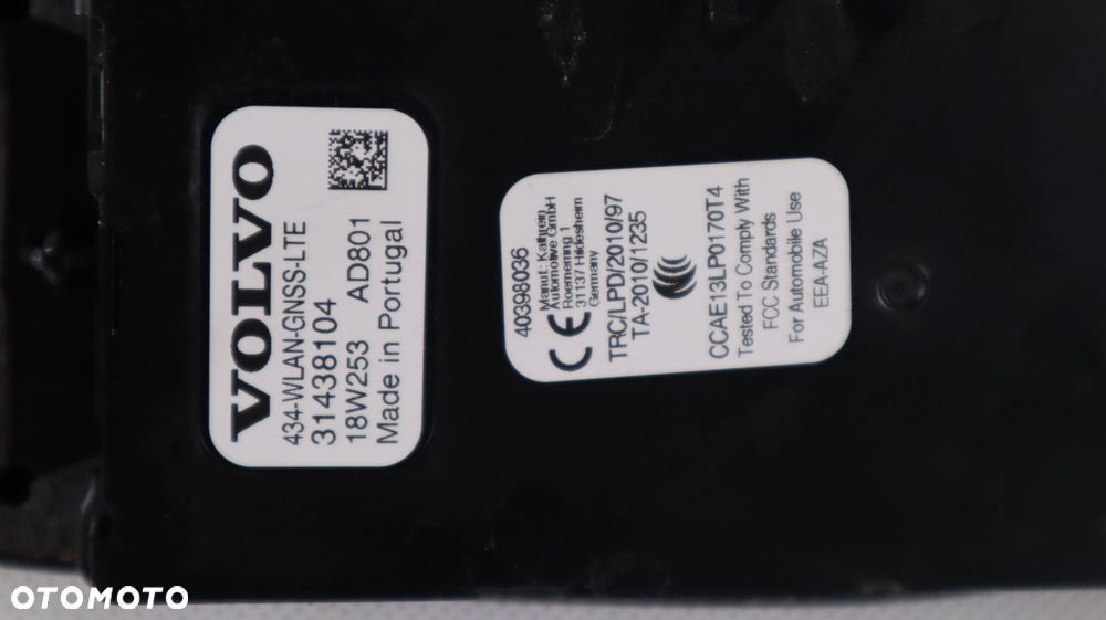 VOLVO XC60 II PŁETWA ANTENA DACHOWA 714-16 31438104 - 7