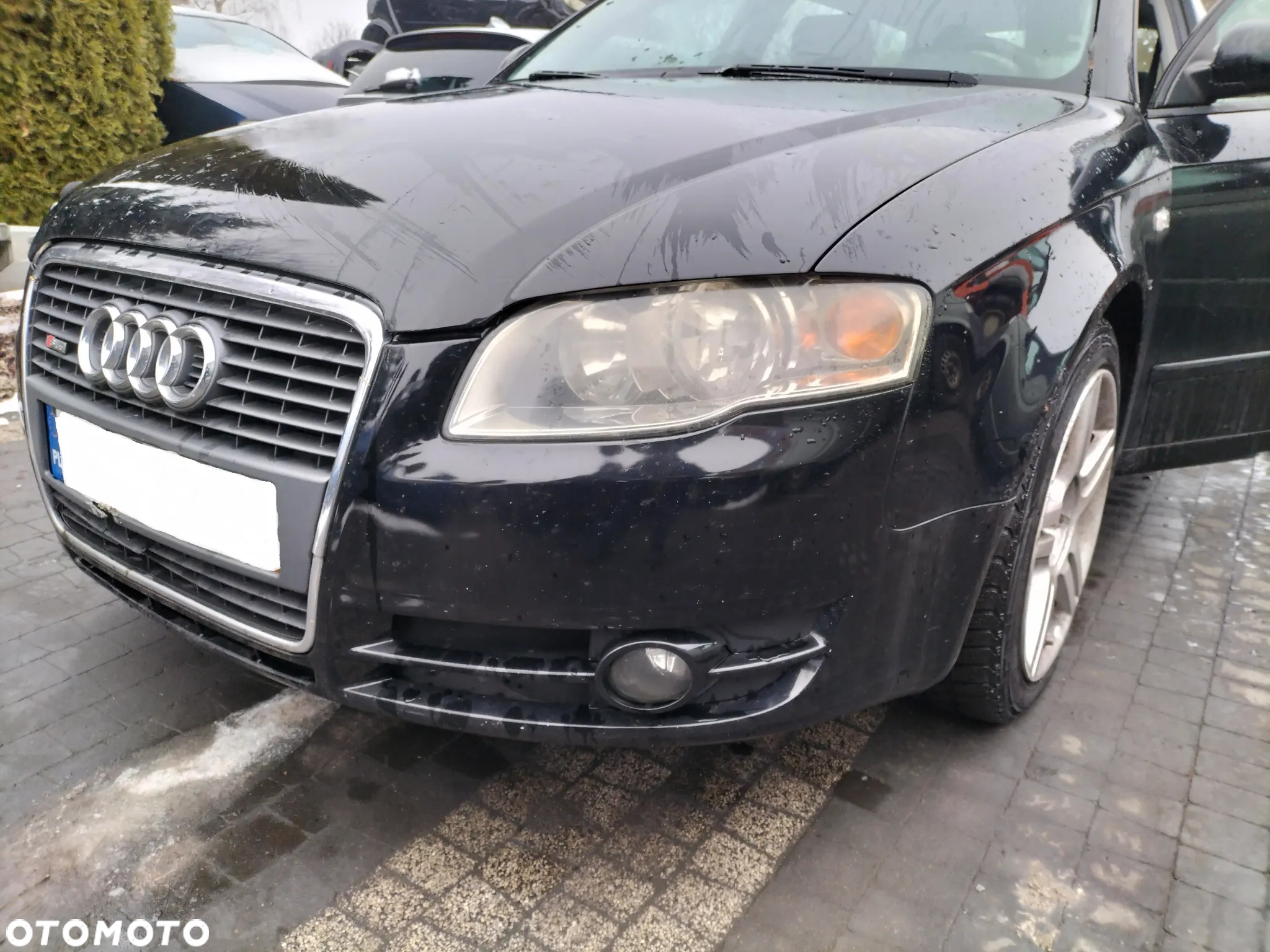 KOMPLETNY PRZÓD AUDI A4 B7 2.0 TDI 140 KM BLB KOMBI S-LINE 04-07r KOD LAK. LY9B - 2