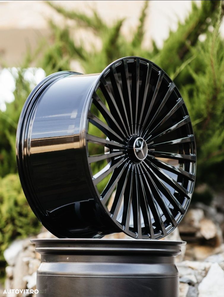 Jante 22 Mercedes R22 Black S Class GLE GLS GL EQS - 4