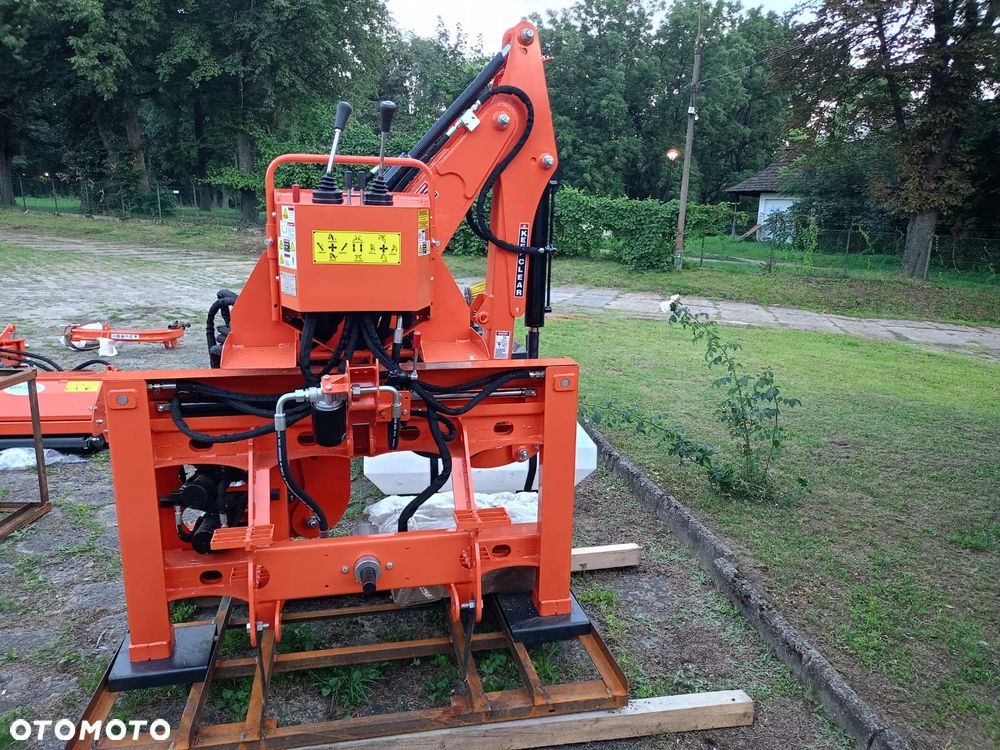 Koparka do ciągnika z własną pompą hydrauliczną BHMS225 + przesuw Mikrus Troll GEOGRASS Raty Transport - 3