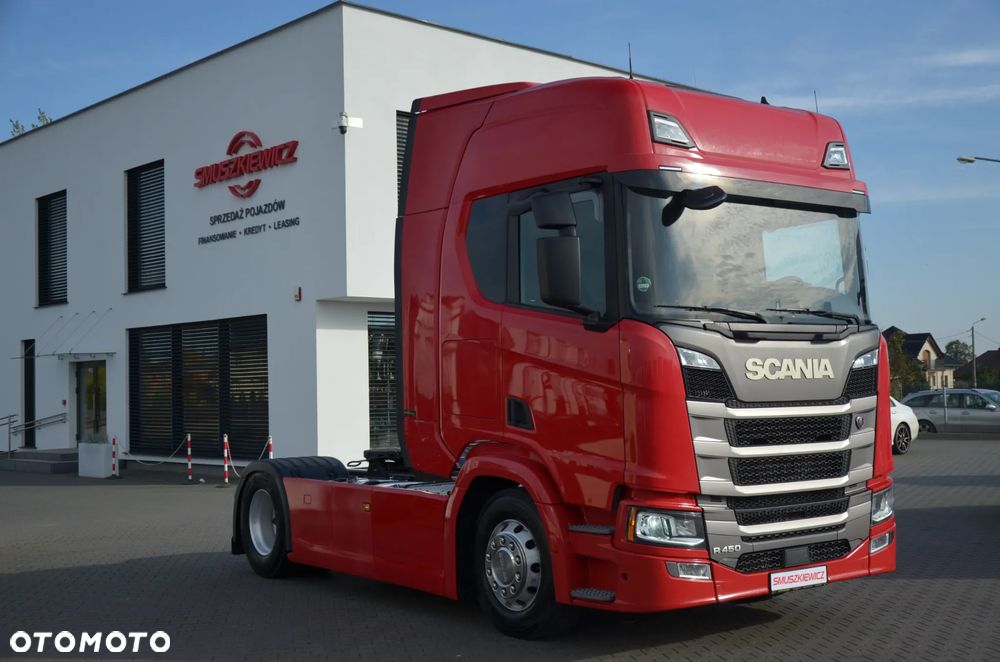 Scania R 450 / 2021r / 4 PODUSZKI / KLIMA P. / FULL LED / ACC / ALUSY / NAVI / 2319 - 4