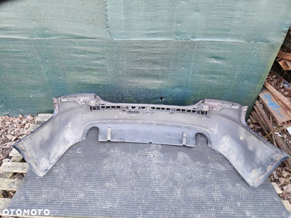 Zderzak Tył Tylny 4F5807511A 4F0807521A Granatowy LZ5D Dwa Wydechy Dyfuzor Audi A6 C6 Sedan - 26