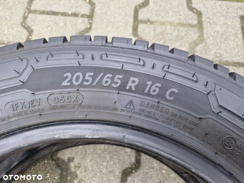 2 opony letnie lato wzmacniane michelin agilis 3 205/65/16c 2022r - 7