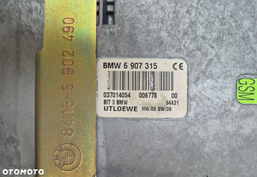 WZMACNIACZ ANTENY + MODUŁ STEROWNIK TELEFONU BMW E46 83865769  6907315 - 16