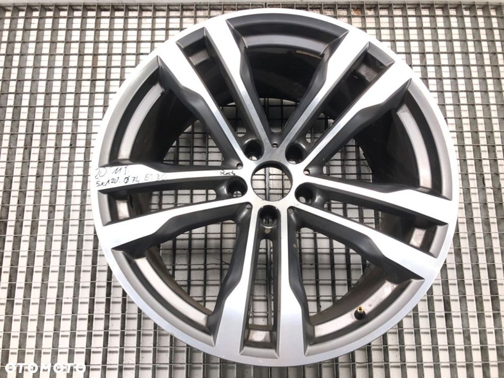 FELGA ALUMINIOWA 20 11J 5X120 ET30 ŚRODEK CENTR. 74  BMW X5 (E70) 2006 - 2013 - 1