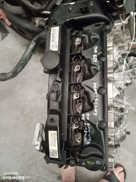 SILNIK MERCEDES CLA GLA OM651 POPRZECZNY - 1