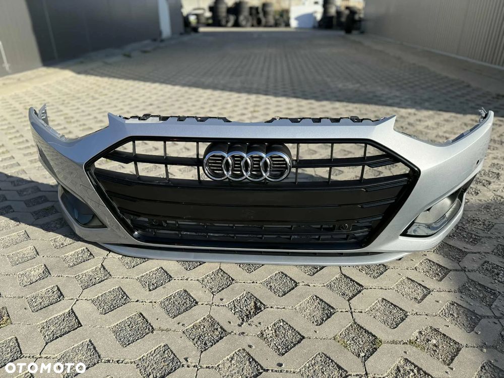Audi A4 B9 FL Lift Zderzak Przód Przedni Kompletny LZ7G 4xPDC ładny 2020-24 - 11