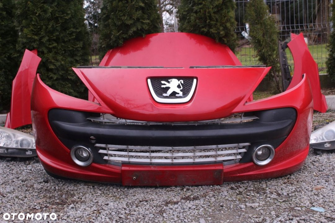 Przód Kompletny Maska Zderzak Błotnik Peugeot 207 - 4