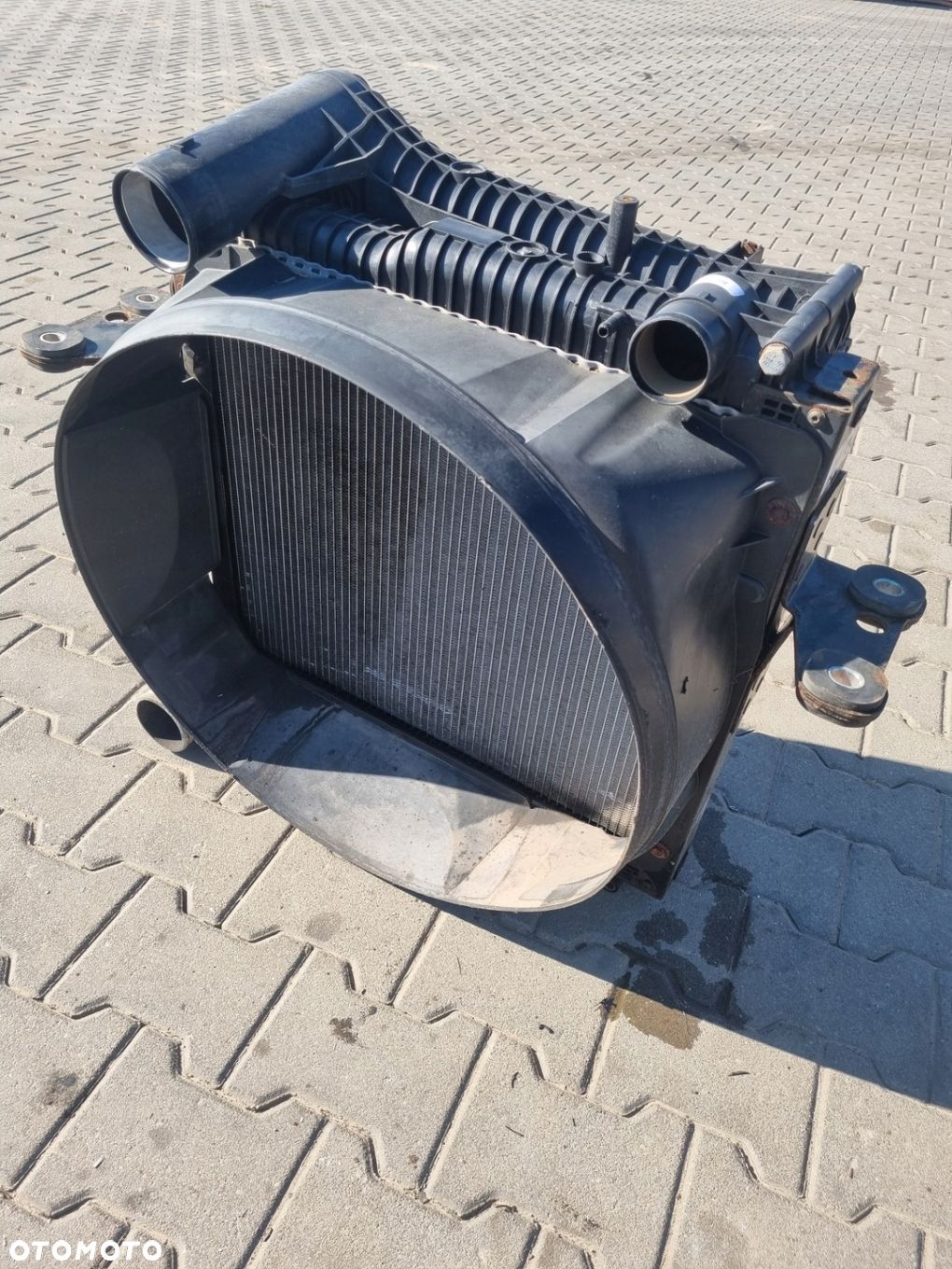 KOMPLET CHŁODNIC INTERCOOLER WODA OSŁONA RENAULT MIDLUM DXI 5 180 - 1