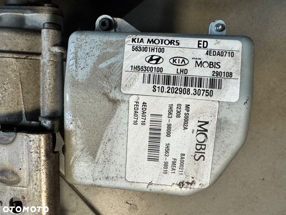 KIA CEED I 06-12 ELEKTRYCZNA POMPA WSPOMAGANIA KIEROWNICY KOLUMNA 563001H100 - 4