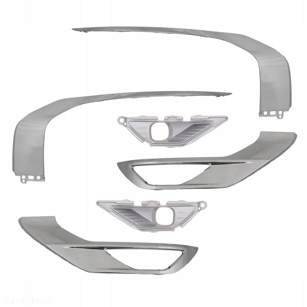 Listwa Nakladka Kratka Zderzak Chrom Mitsubishi Outlander IV 4 2021-2025 - 1