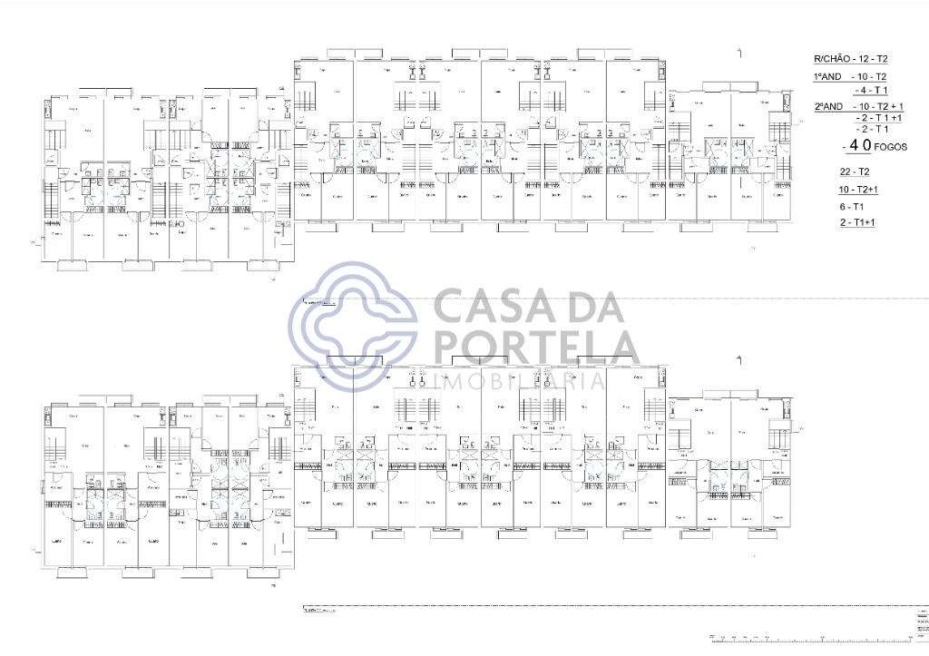 Terreno para construção de edifício, com projecto arquitectura aprovad - Grande imagem: 2/17