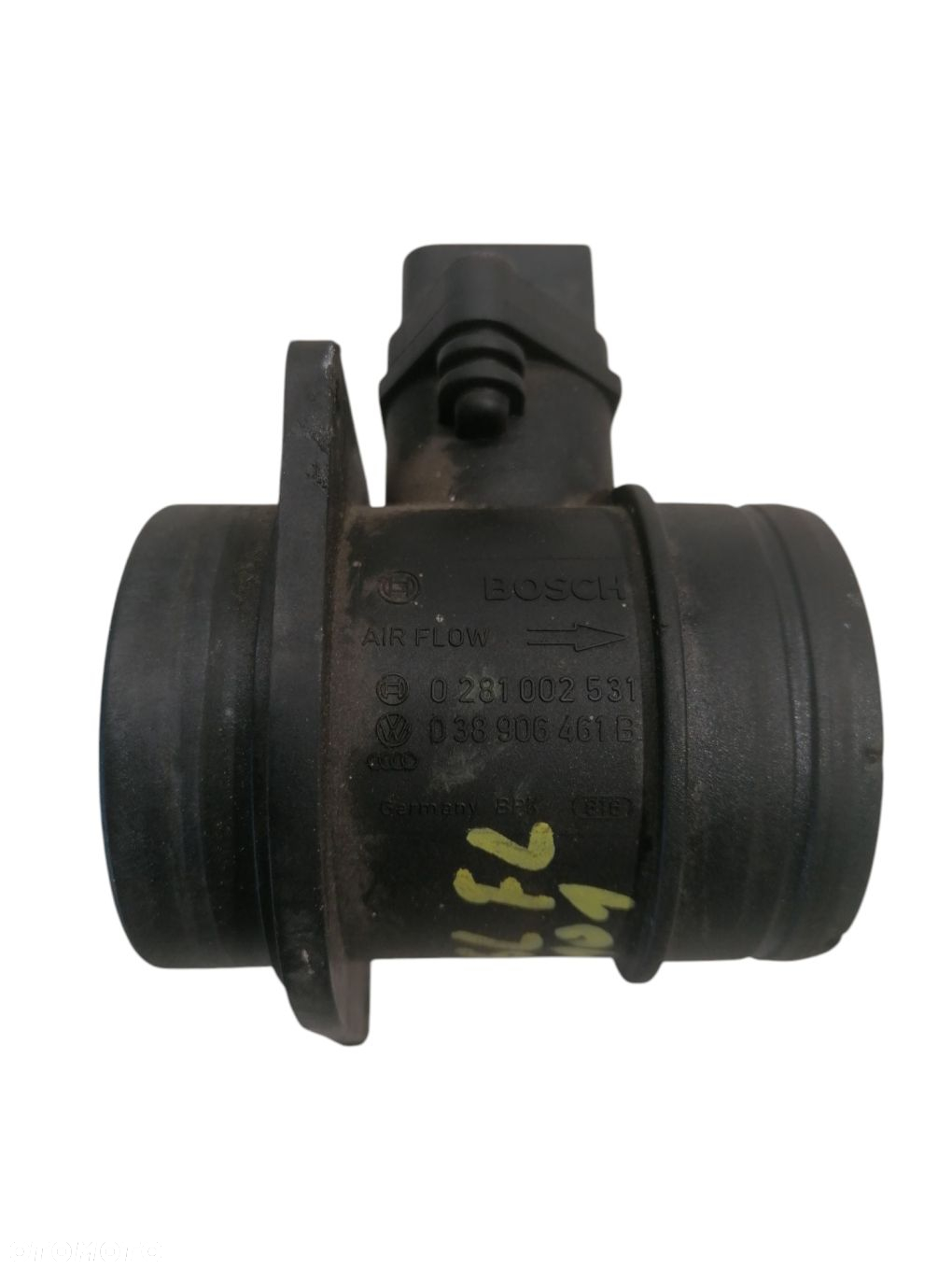PRZEPŁYWOMIERZ SEAT IBIZA III 6L 1.9 TDI 03-08 038906461B 0281002531 - 2