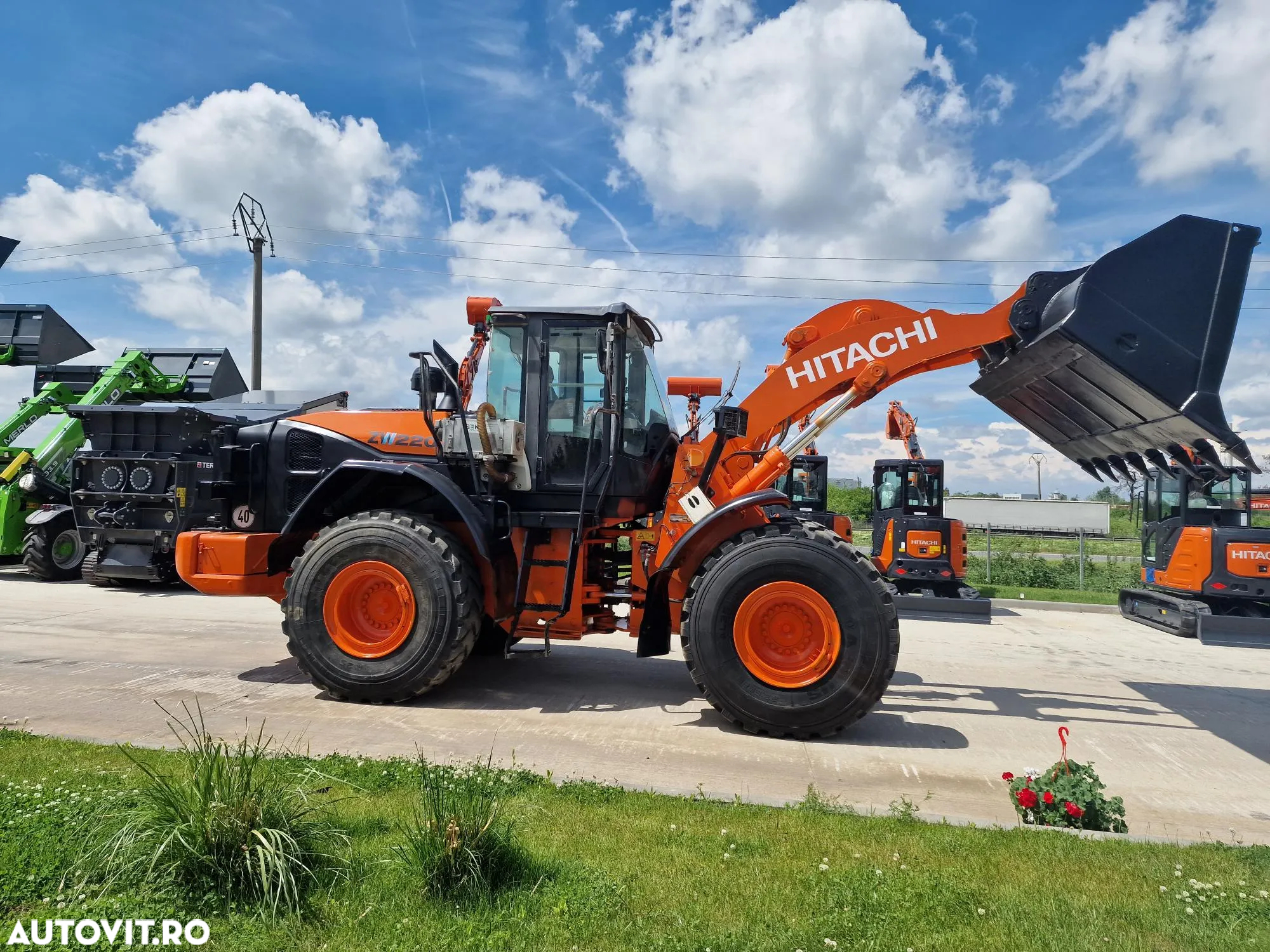 Hitachi ZW220, 8.453h, cupa 3,5mc, 2 Anv NOI, Gresare automata, Cantar, Camera spate, 18,6t, STARE FOARTE BUNA-PROMOTIE 74900 EUR+Tva - 13