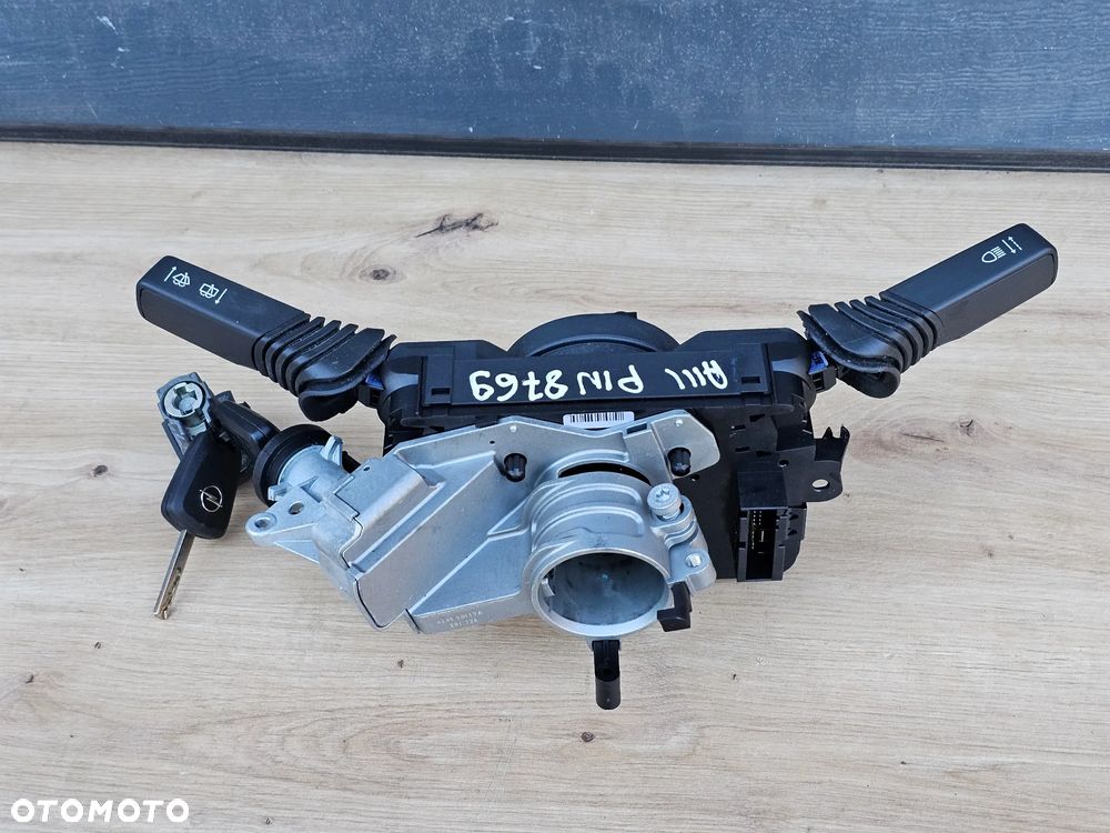 MODUŁ CIM ZESPOLONY !Z PINEM! OPEL ASTRA H ZAFIRA B WKŁADKA ZAMKA 13313710 ML - 6