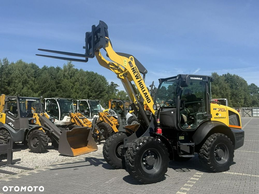 New Holland W70C Compact Widły + Łyżka Jak Nowa 1000 mth Klimatyzacja - 34