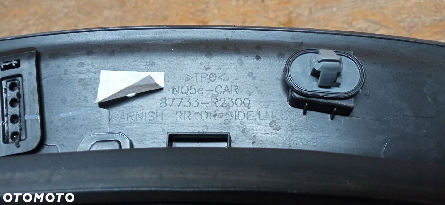 KIA SPORTAGE V GT 21- LISTWA NAKŁADKA DRZWI LEWY TYŁ LEWA TYLNA 87733-R2300 - 12