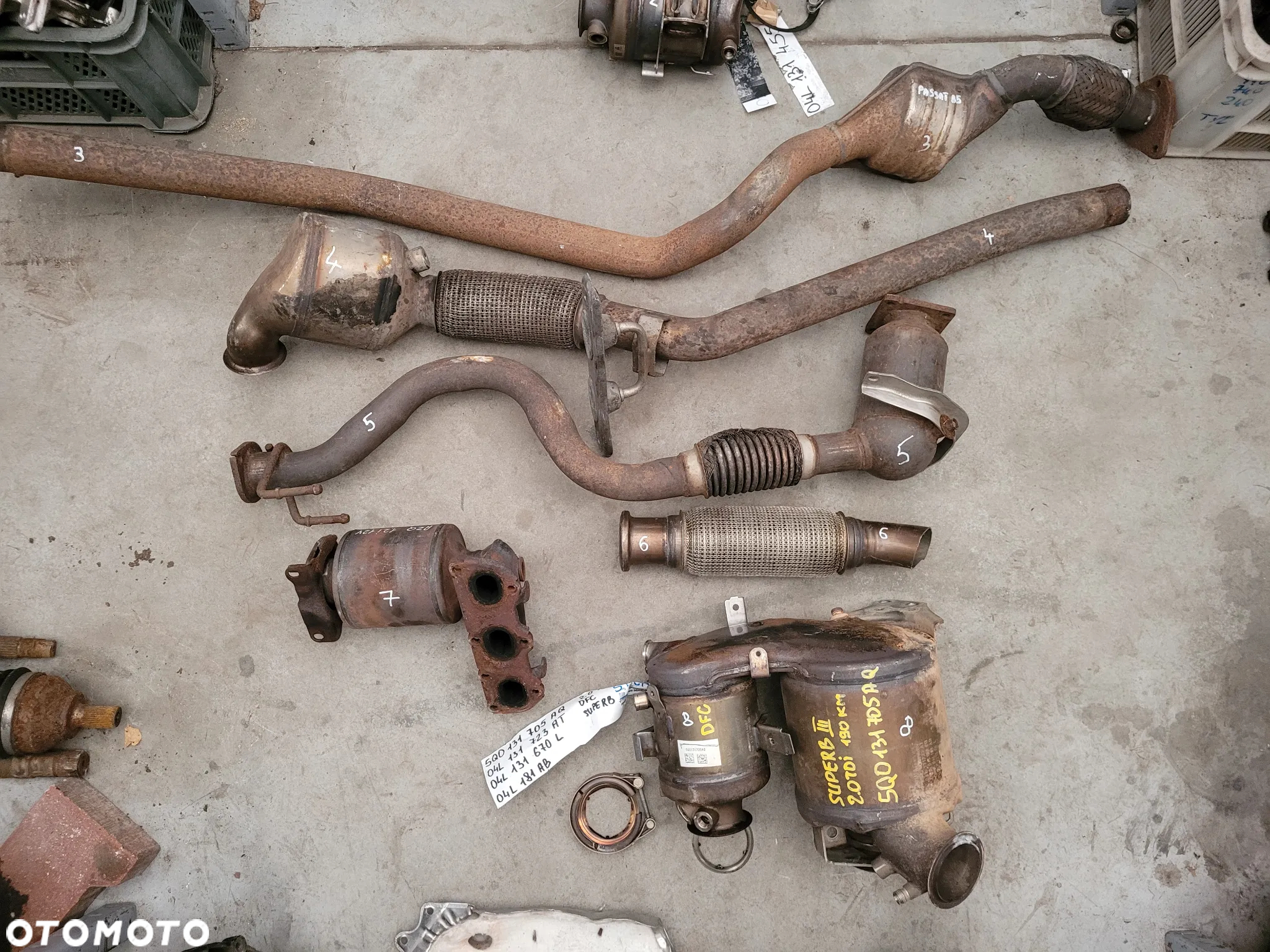 KATALIZATORY RURY WYDECHOWE DPF VOLKSWAGEN - 7
