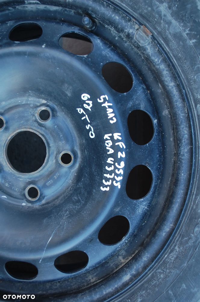 KOŁA FELGI STALOWE + OPONY ZIMOWE 2020R. 205/55R16 5X112 ET50 6J KBA43733 AUDI A3 8P SKODA VW GOLF V SEAT - 8