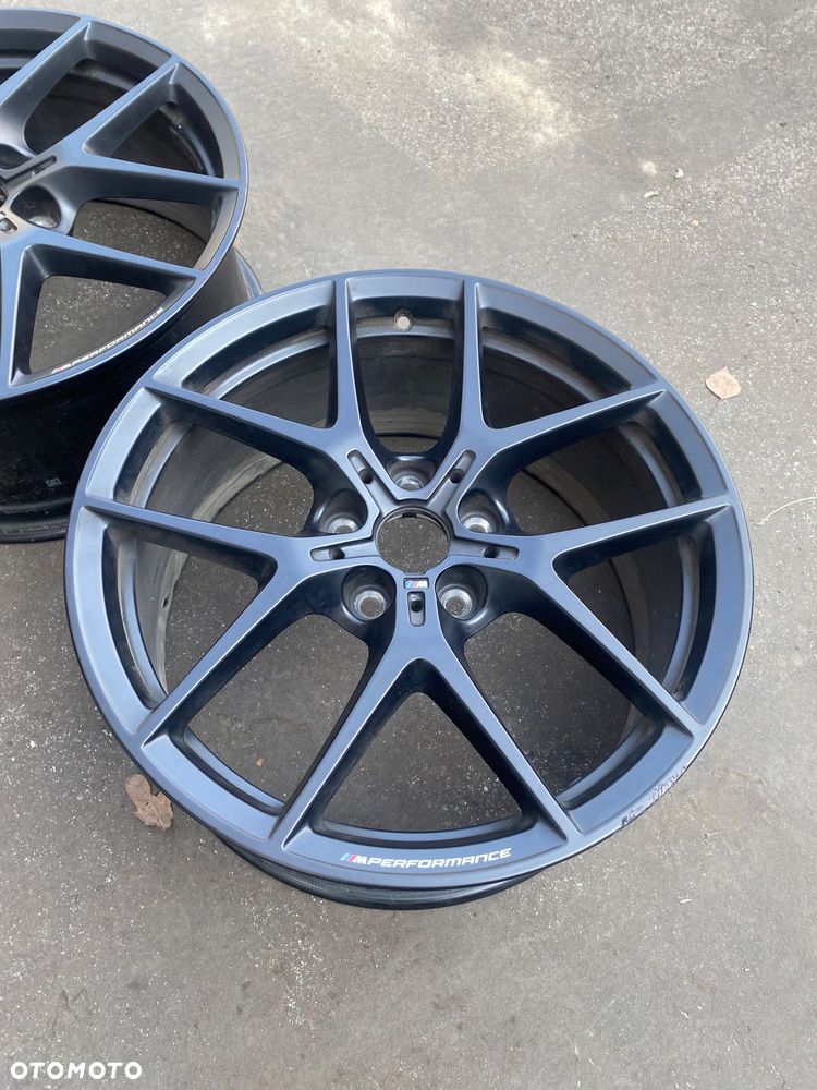BMW 1 F40 2 II F44 F45 F46 X1 X2 M pakiet M-pakiet ORYGINALNA ! felga aluminiowa 18 cali.   8 J x 18  8Jx18  5x112 5 x 112  ET54 is 54 8092353  8092354 alufelga M PERFORMANCE MPERFORMANCE M-PERFORMANCE 032620 - 3