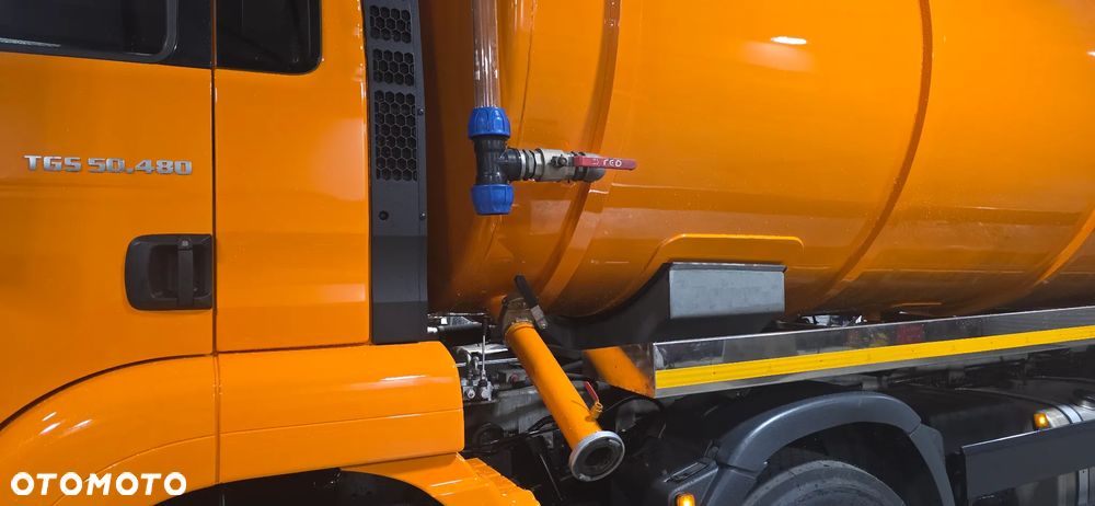 MAN TGS 50.480 Euro5 asenizacyjny 10x4 beczka WUKO cysterna - 22