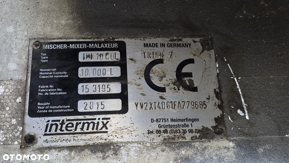 Volvo FMX 500 8X4 10m3 gruszka + 11m rynna hydrauliczna, ster radiowe, euro 6 - 18