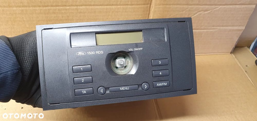 Radio radioodtwarzacz CD fabryczny 1500 RDS KOD Ford Transit MK7 - 2
