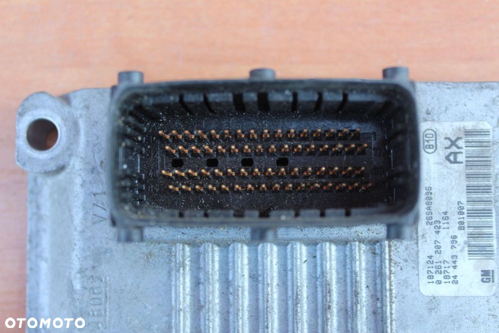 STEROWNIK KOMPUTER SILNIKA OPEL CORSA C 1.2 16V Z12XE 0261207423 AX - 5