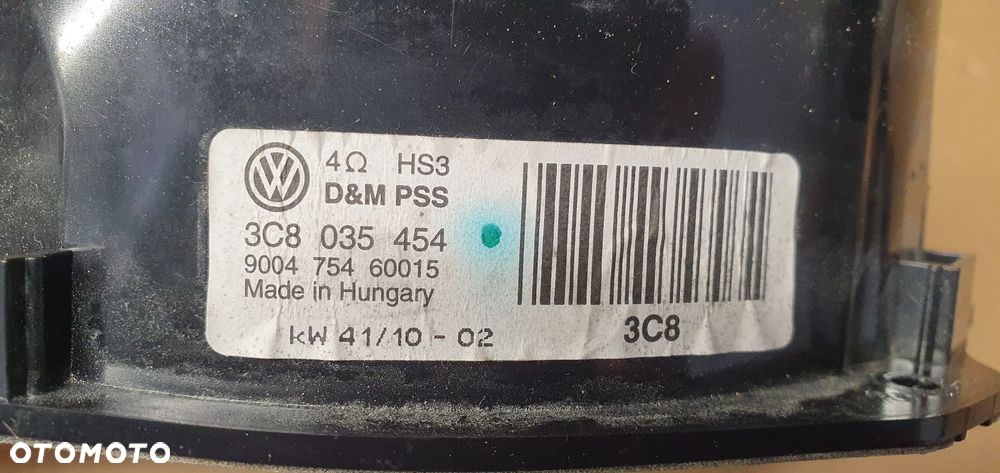 Głośnik drzwi lewy prawy przód przedni VW Passat B7 3C8035454 - 9
