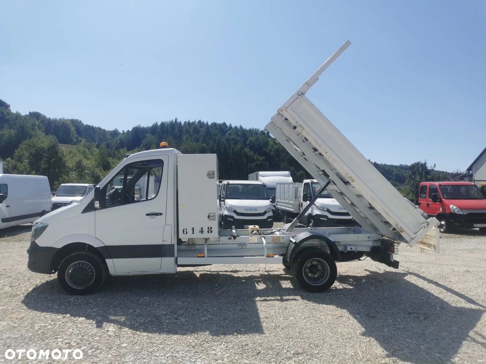 Mercedes-Benz Sprinter 514 kiper Wywrotka blizniak 2.2CDI - 140KM skrzynka sprowadzony - 7