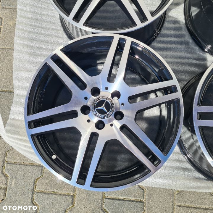 FELGA FELGI KOMPLET 18 AMG MERCEDES E W212 CLS W218 C W204 VITO W447 W639 2124012402 ORYG JAK NOWE - 2