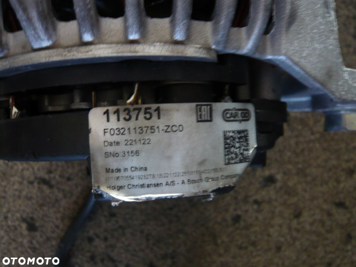 Alternator 113751 VW Audi Seat Skoda - 2
