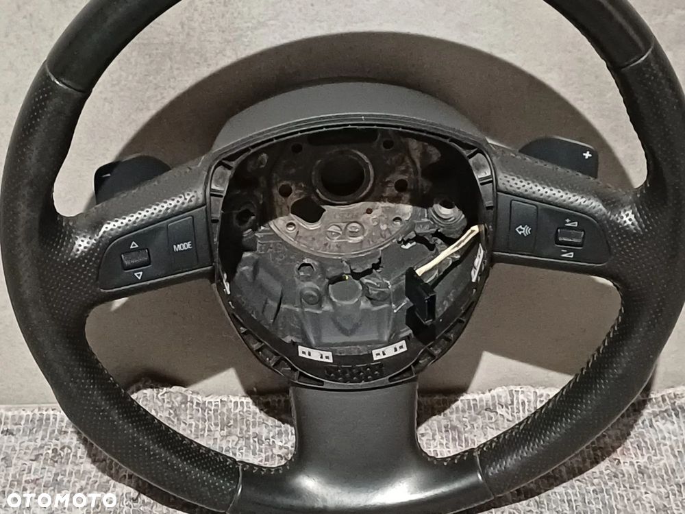NR 594 Kierownica multifunkcja Audi A6 C6 4F0 skóra 4F0419091AQ - 5
