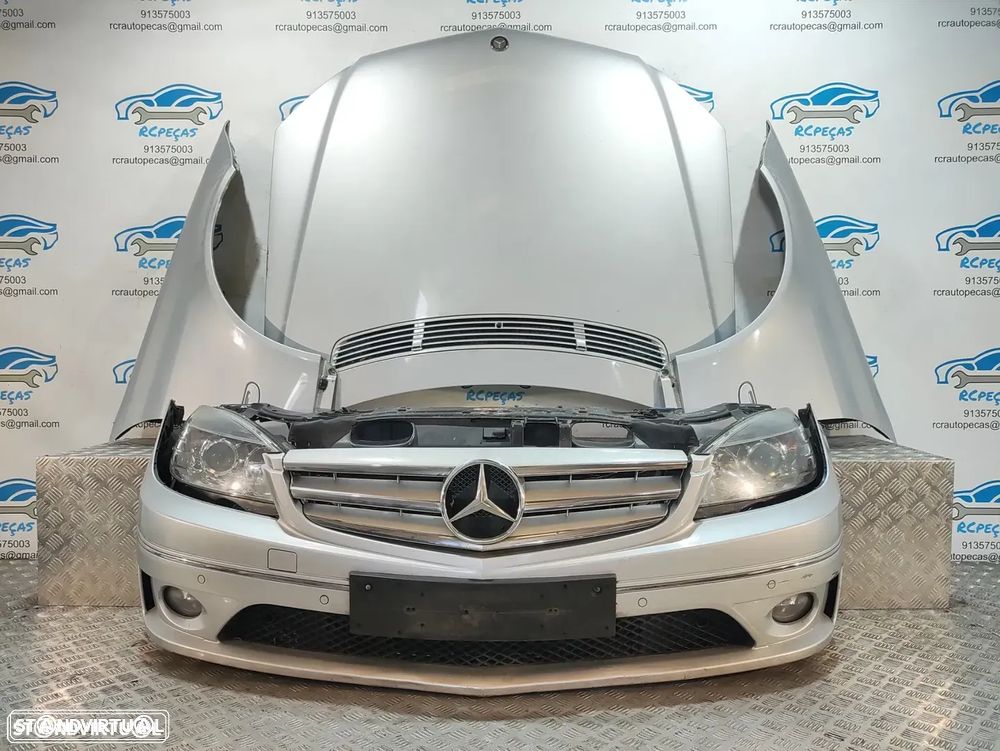 Frente Completa Mercedes Benz - Class CLC | CL | 203 - Parachoques | Parachoque | Grelha | Grelhas | Otica | Oticas | Guarda Lamas | Lama | Capo | Capot | Reforço | Fibra | Radiador | Ventilador | Radiadores | Para-choques | Original | W203 - 5
