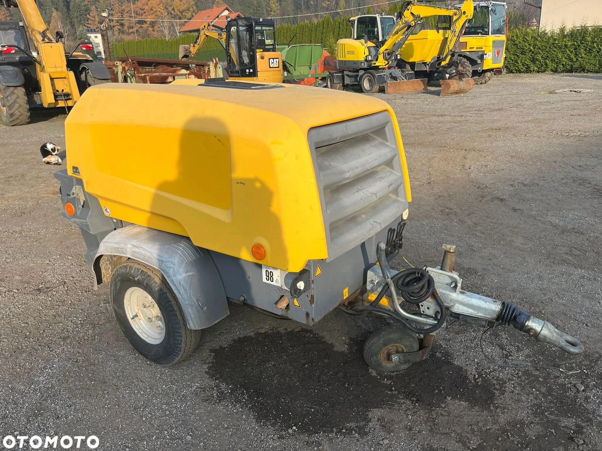 Kompresor, sprężarka śrubowa Atlas Copco XAS48, 2,5m3/min, 2018r. - 1